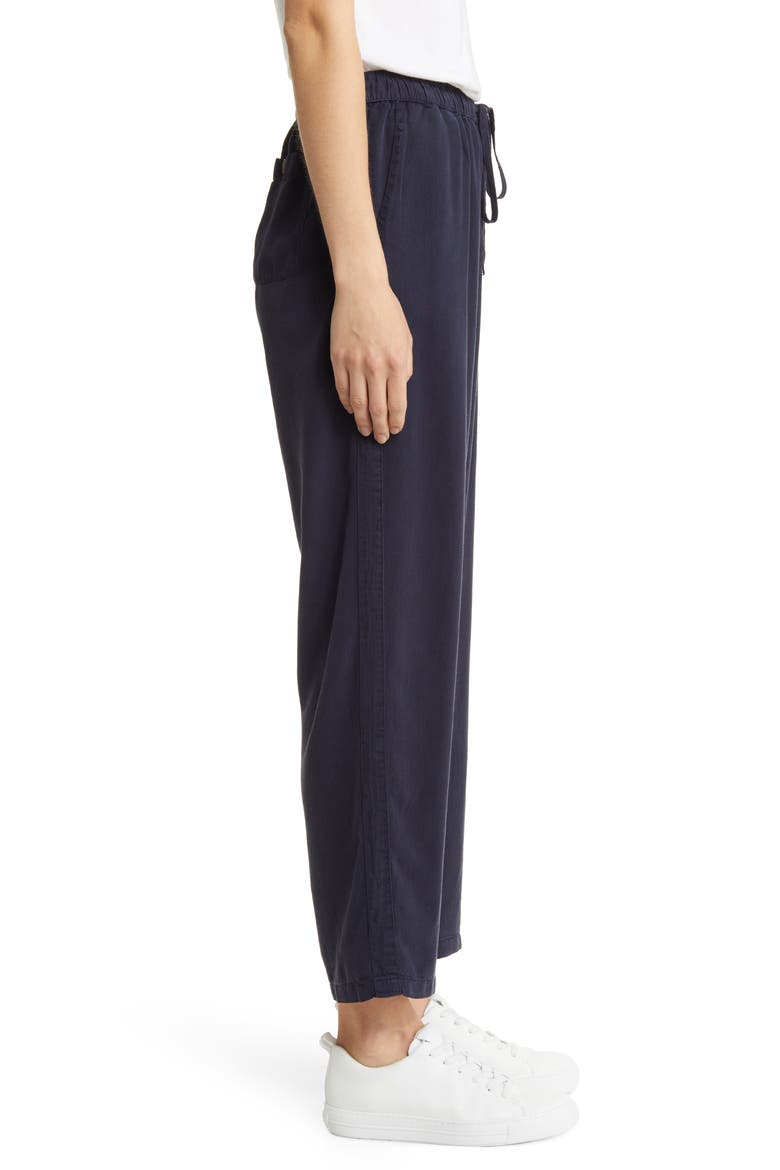 Straight Leg Drawstring Pants, Alternate, color, NAVY NIGHT