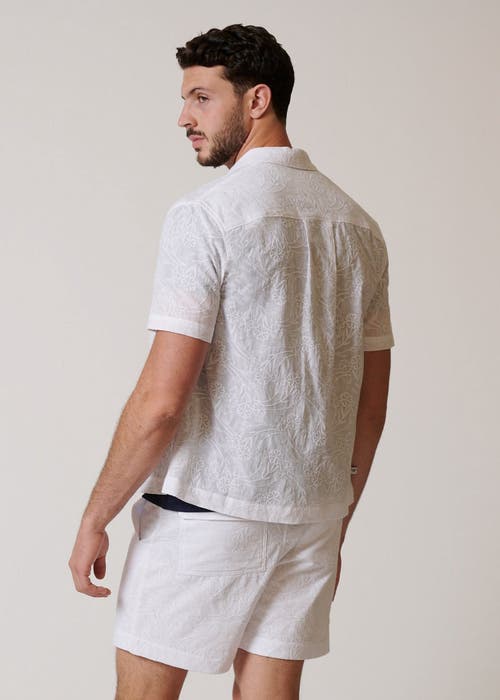 Leisure Lab Puerto Escondido Button Up In White