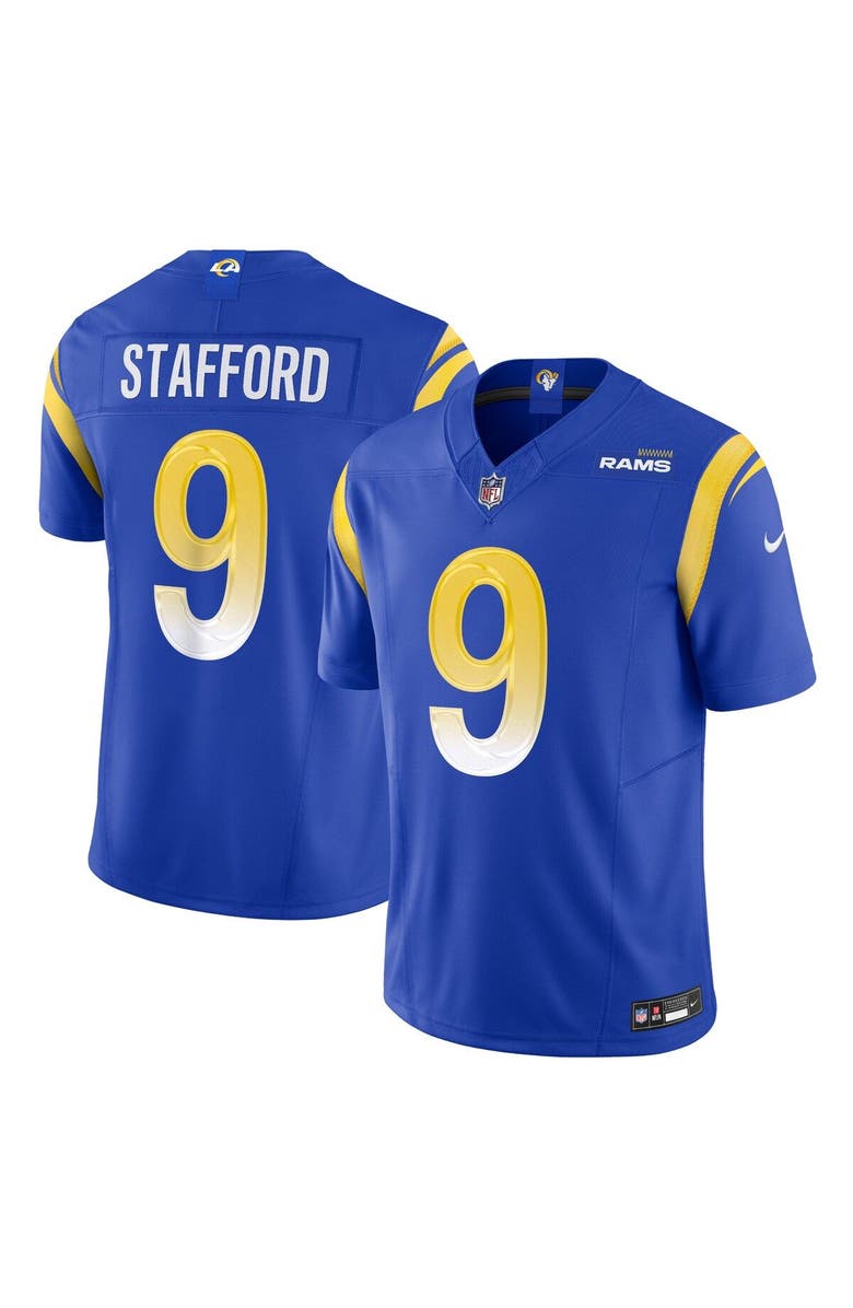 Nike Men's Nike Matthew Stafford Royal Los Angeles Rams Vapor F.U.S.E. Limited Jersey, Main, color, Royal