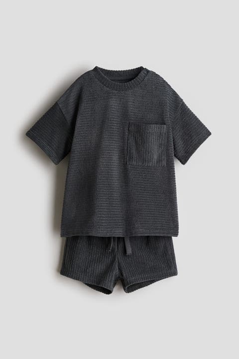 2-piece Ribbed Terry Set