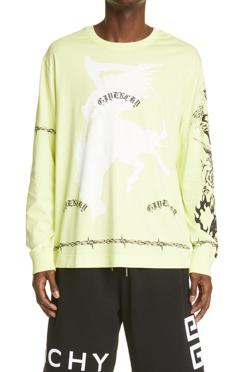 Givenchy Men's Graphic Tee, Main, color,