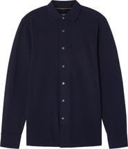 Robert Talbott Foster Long Sleeve Knit Shirt