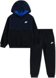 Nike Kids' Colorblock Fleece Hoodie and Joggers Set