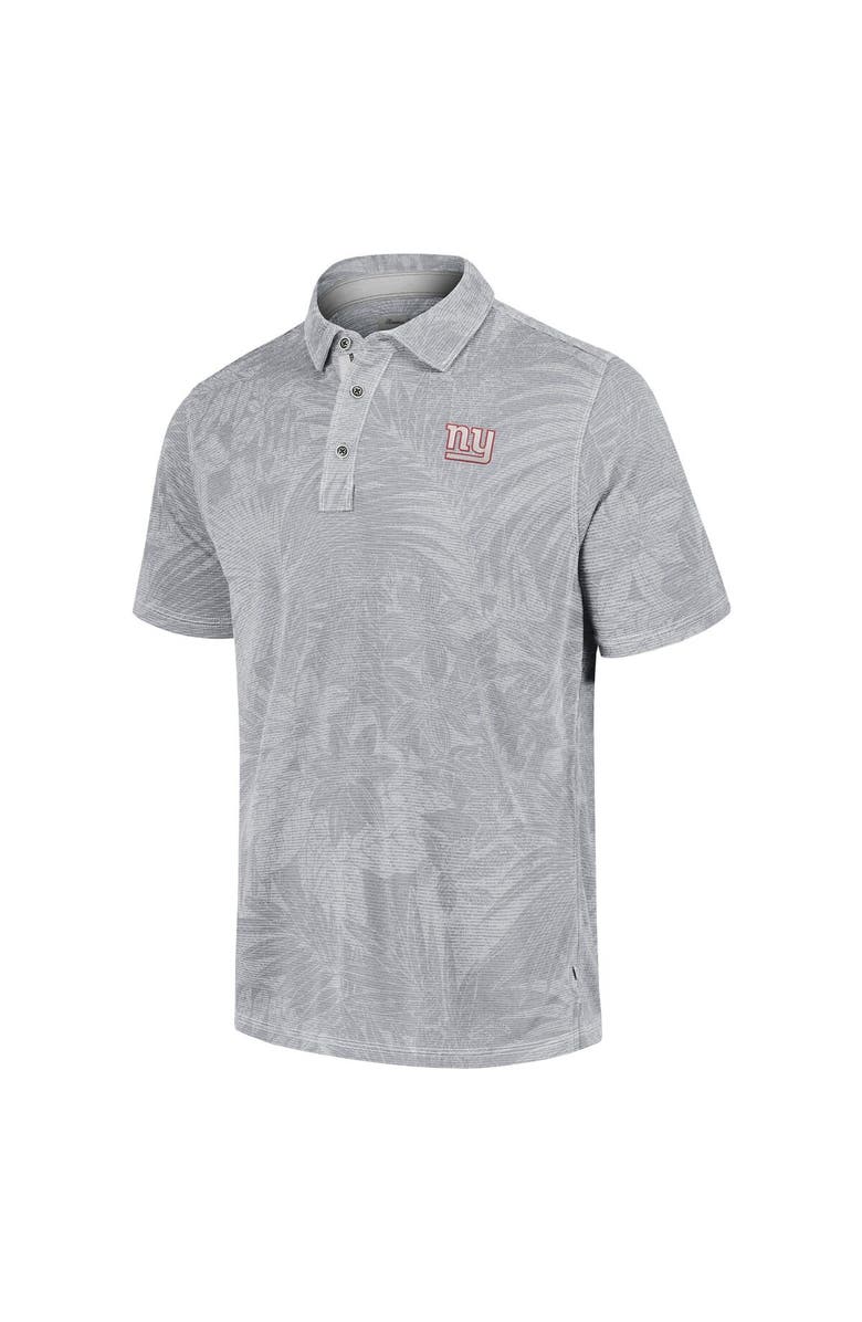 Tommy Bahama Men's Tommy Bahama Gray New York Giants Sport Santiago Paradise Polo, Alternate, color, 