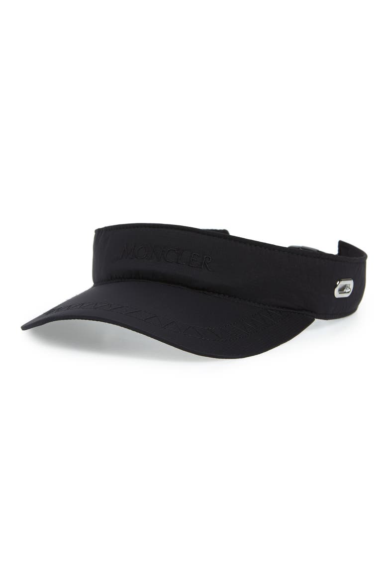 Nylon Visor, Main, color, BLACK