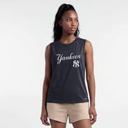 Champion Women's Champion Navy New York Yankees Muscle Tank Top