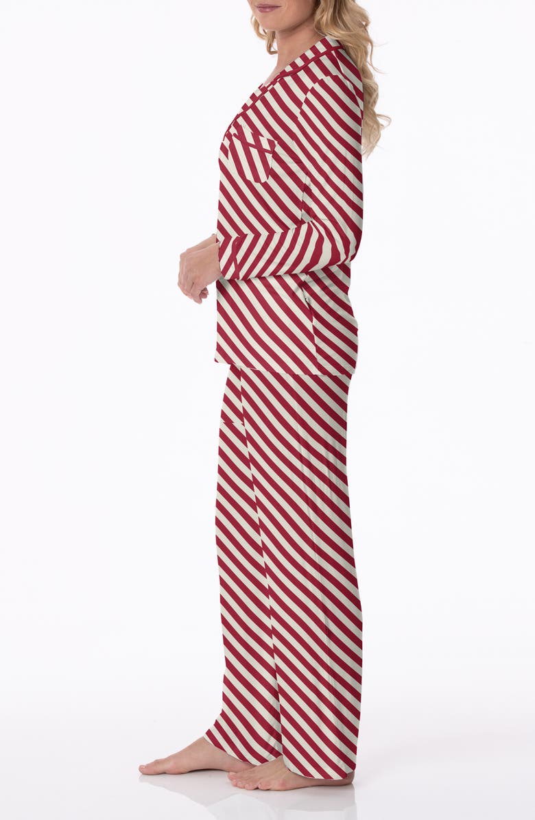 KicKee Pants Stripe Pajamas, Alternate, color, 