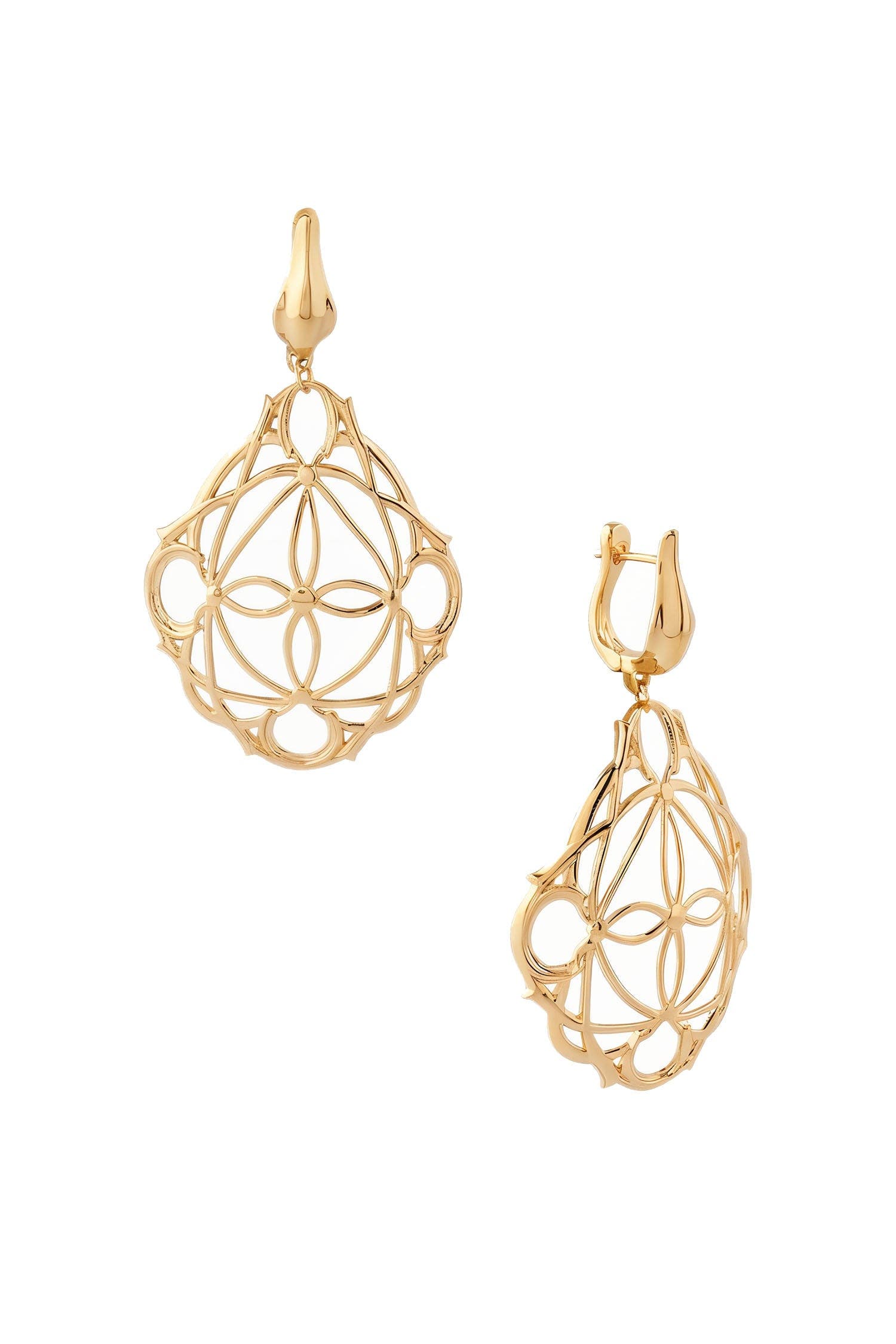 Astor & Orion Simi Gold Filigree Drop Earrings
