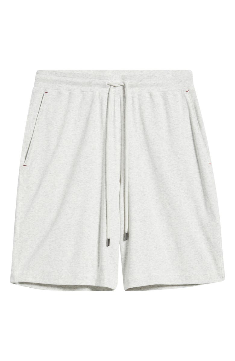 Daniel Buchler Heathered Stretch Cotton Lounge Shorts, Alternate, color, 