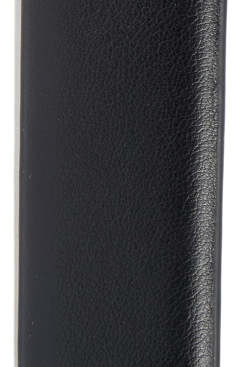 Faux Leather Belt, Alternate, color, BLACK GOLD