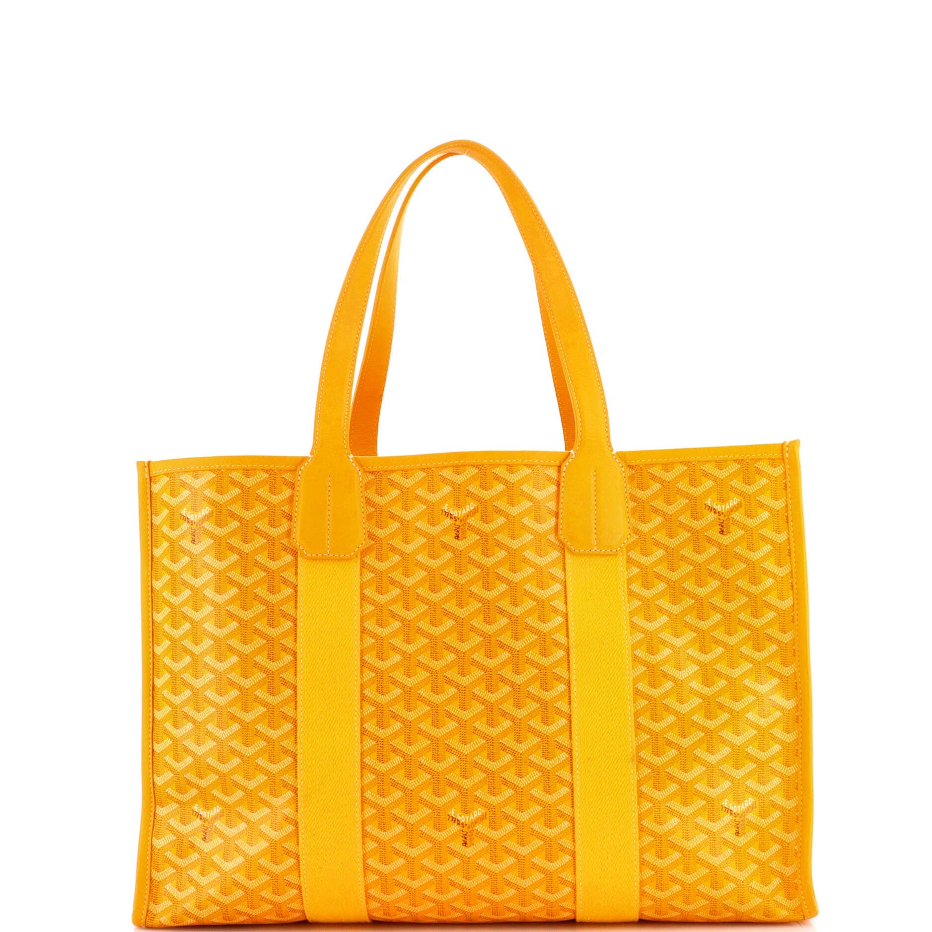 Villette Tote Printed Coated Canvas MM, Alternate, color, Yellow