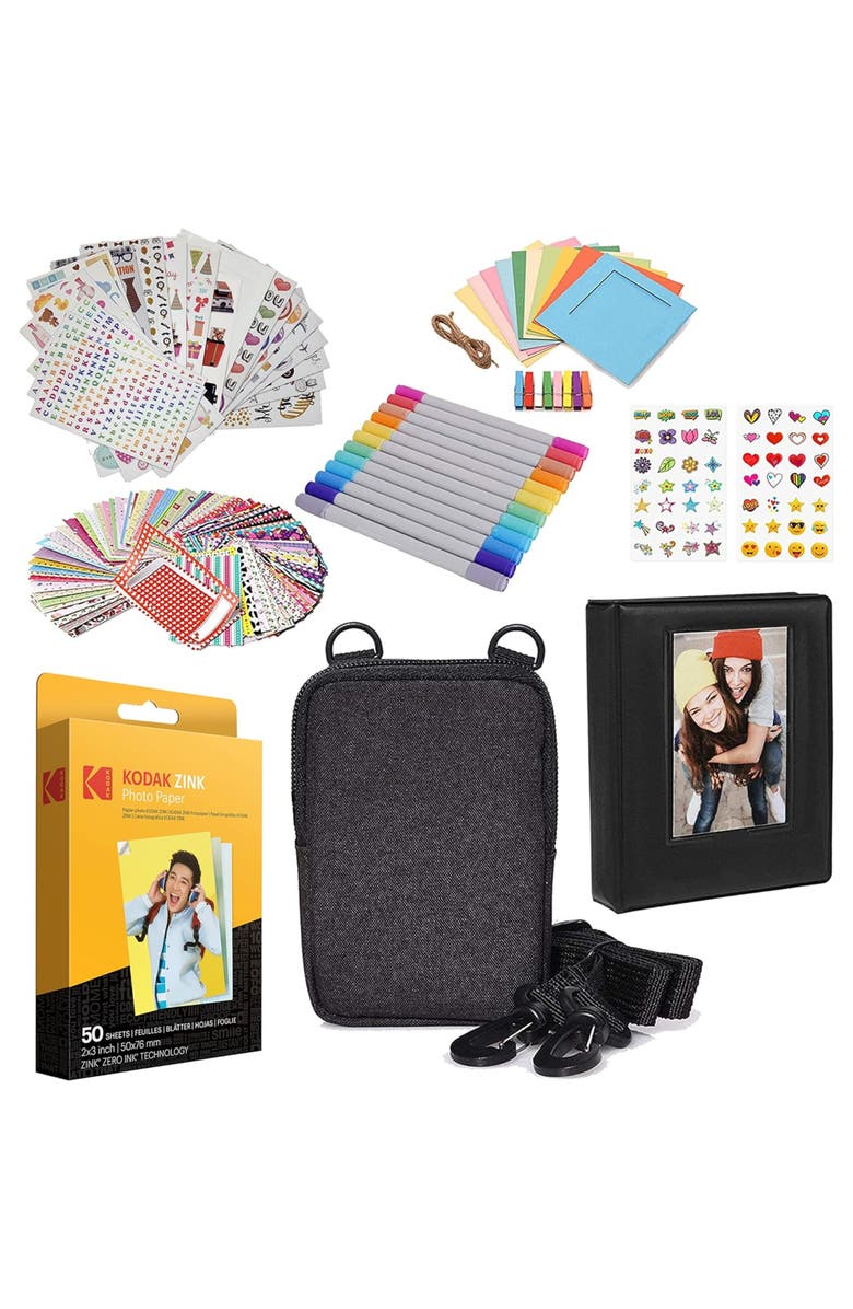 Kodak Zink Photo Paper 2x3 (50 Pack) Kit, Main, color, White