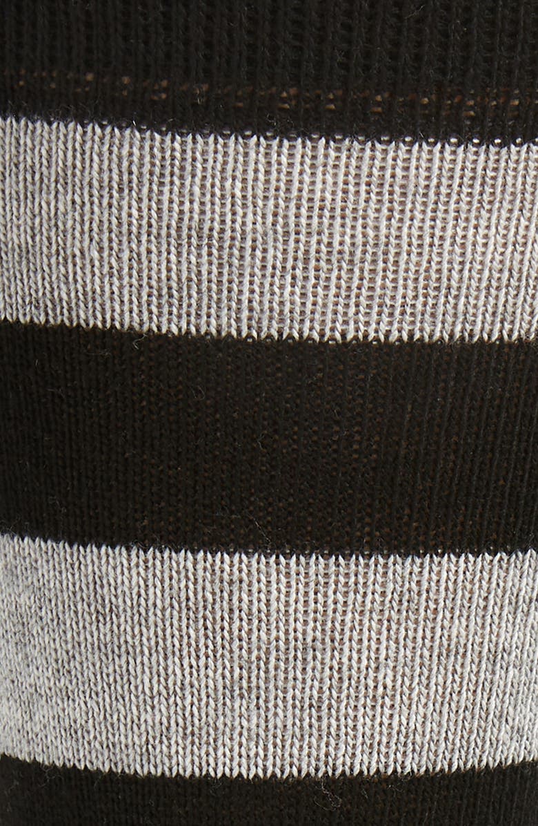 Lorenzo Uomo Rugby Stripe Dress Socks, Alternate, color,