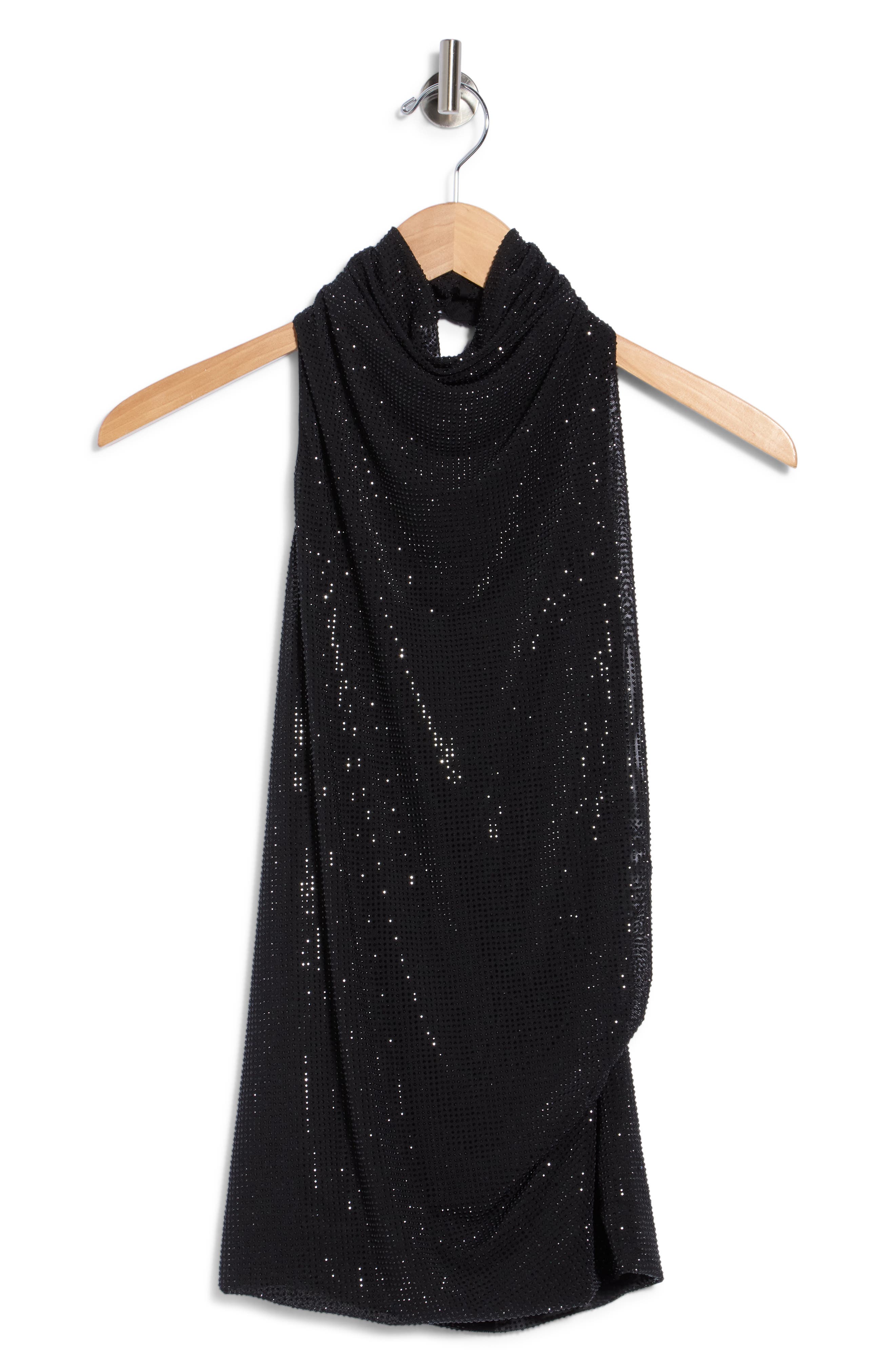 Embellished Halter Top