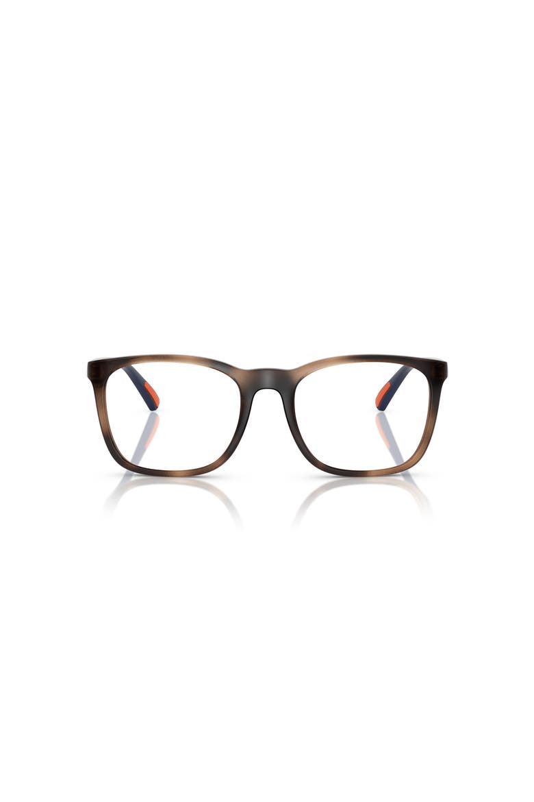 52mm Rectangle optical glasses, Alternate, color, Tortoise