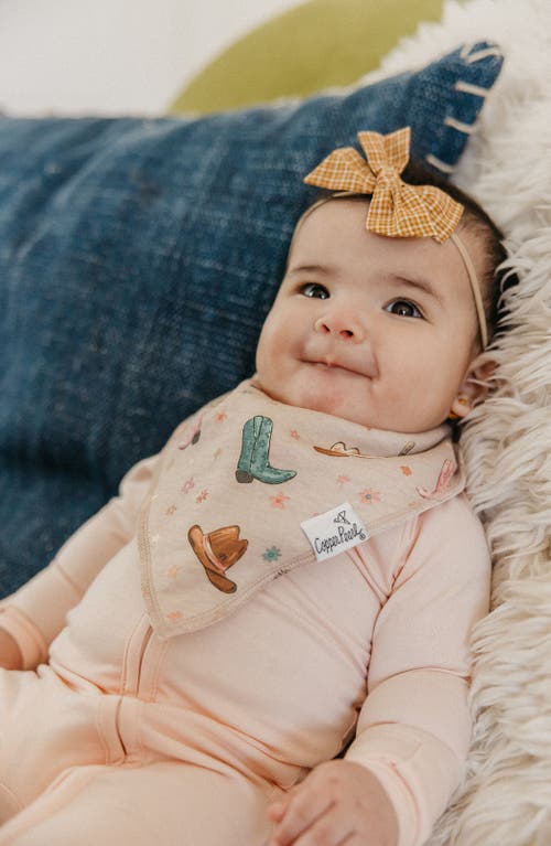 Copper Pearl Cheyenne Assorted 4-pack Bandana Bibs In Neutral
