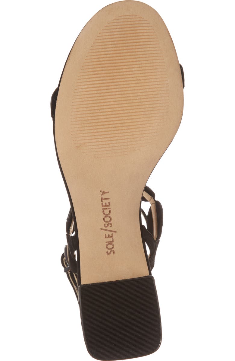 Sole Society Shea Block Heel Sandal, Alternate, color,
