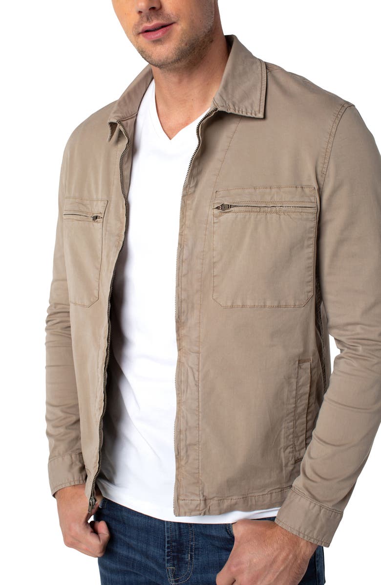 Liverpool Los Angeles Zipper Shirt Jacket, Alternate, color,