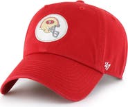 '47 Men's '47  Scarlet San Francisco 49ers Hard Hat Clean Up Adjustable Hat
