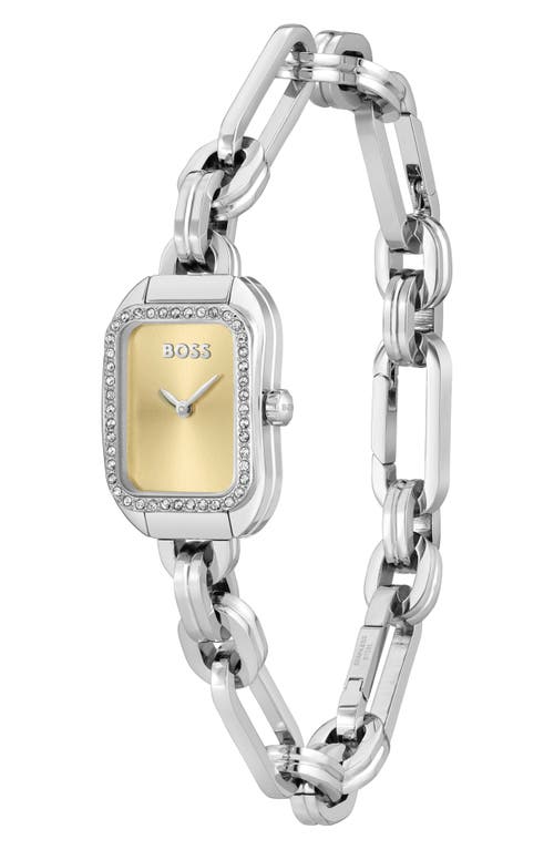 Hugo Boss Boss Hailey Oval Link Bracelet Watch, 19mm