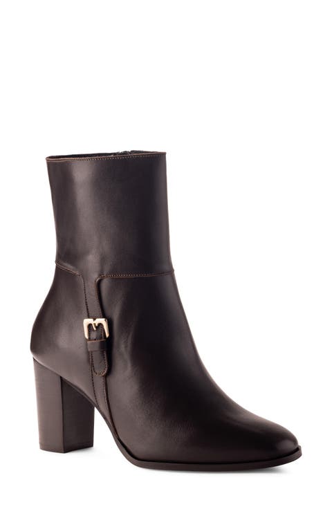 Venetia Leather Bootie