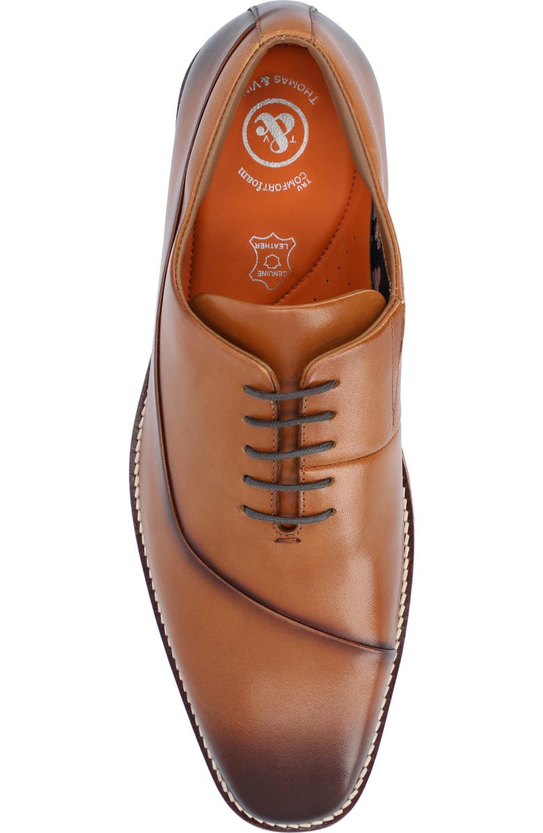 Thomas & Vine Odin Leather Oxford, Alternate, color, Cognac