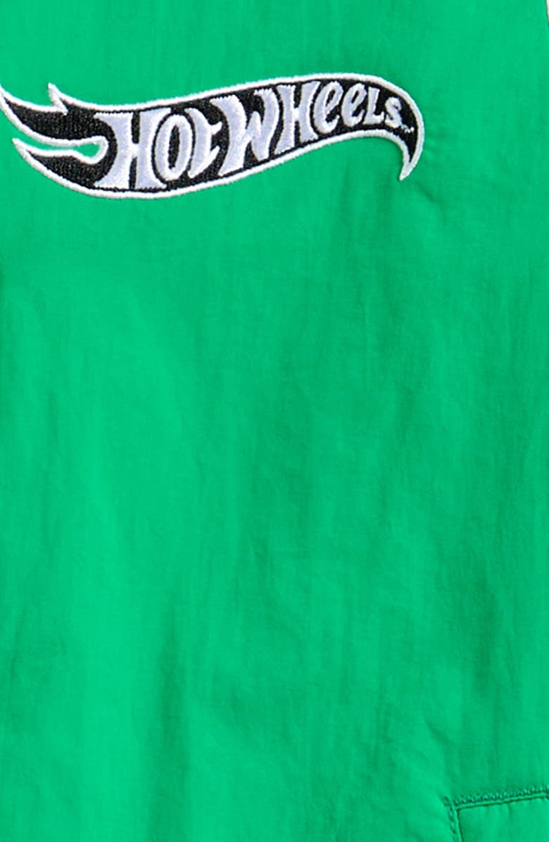 Jem Kids' Hot Wheels<sup>®</sup> Bomber Jacket, Alternate, color, Green