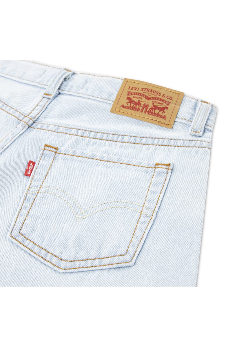 Levi's Kids' Crochet Applique Denim Shorts, Alternate, color, Wow Me Over