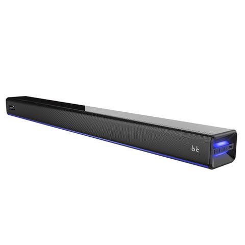 2 Channel Bluetooth Soundbar with Ambient Lighting