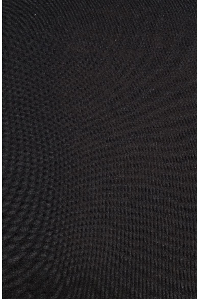 The Perfect Tee Turtleneck, Alternate, color, BLACK