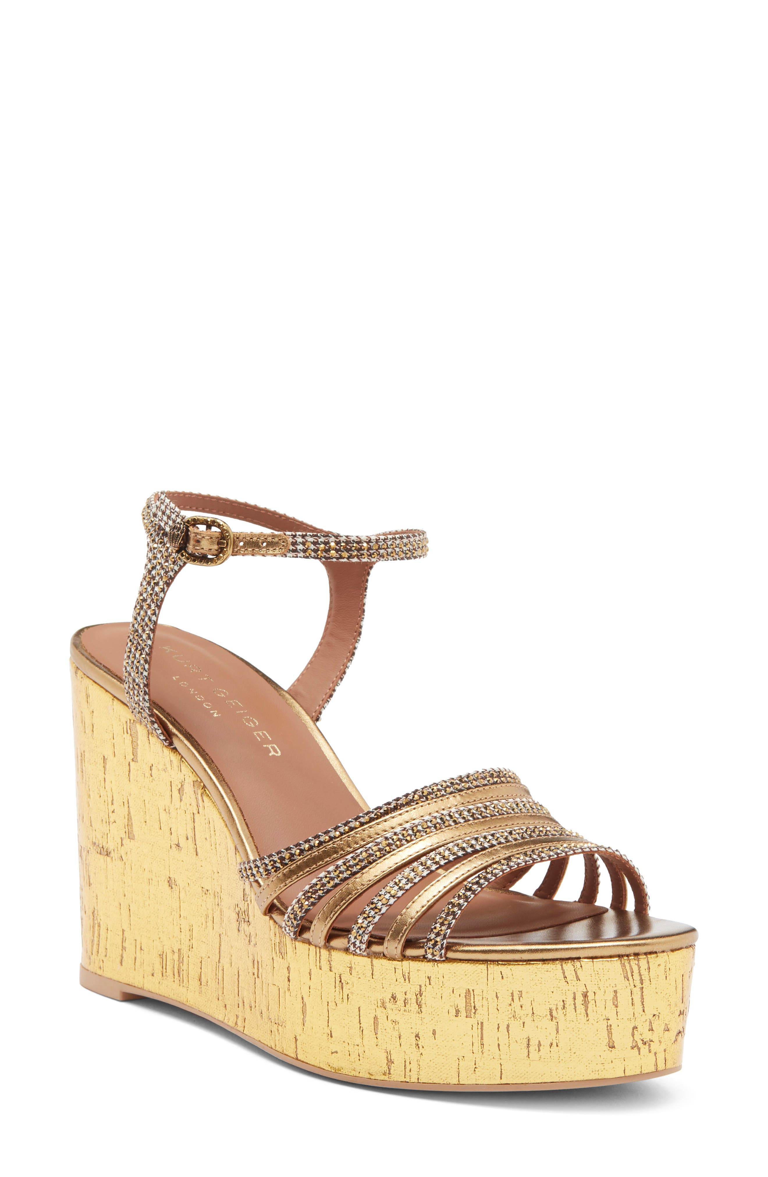 Kurt Geiger London Pierra Platform Wedge Sandal, Main, color, 