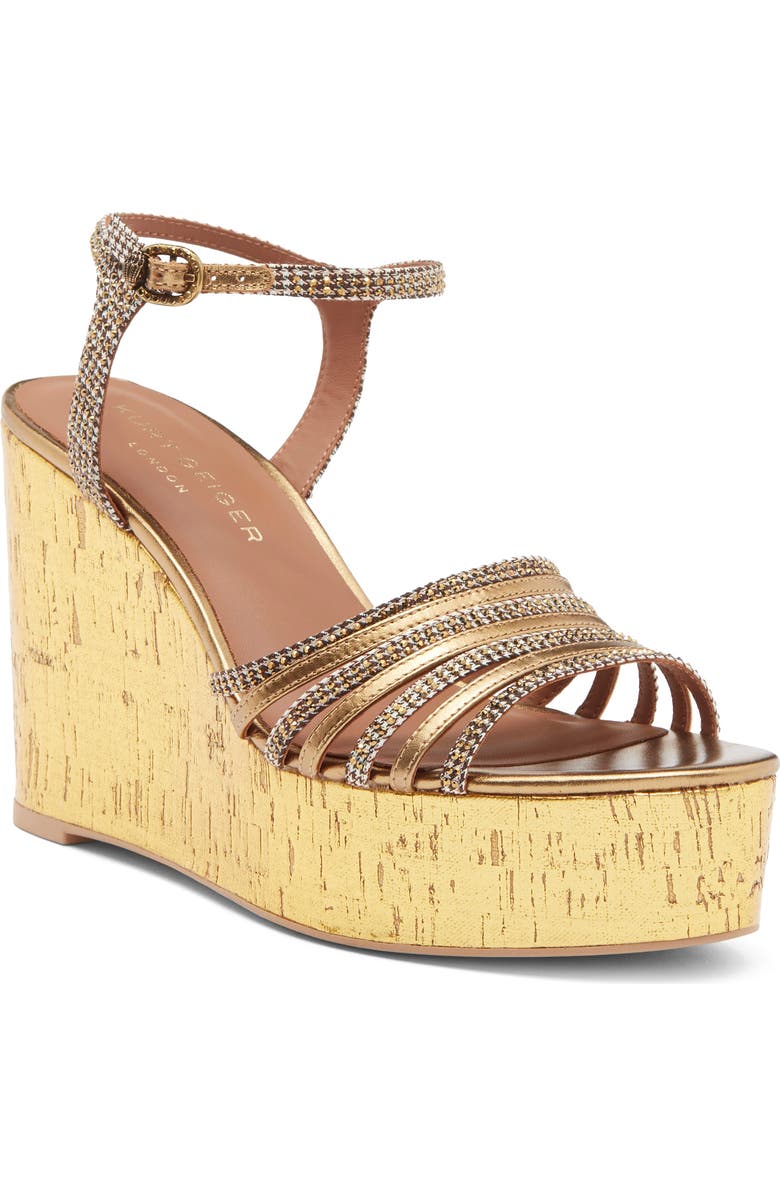 Kurt Geiger London Pierra Platform Wedge Sandal, Main, color,