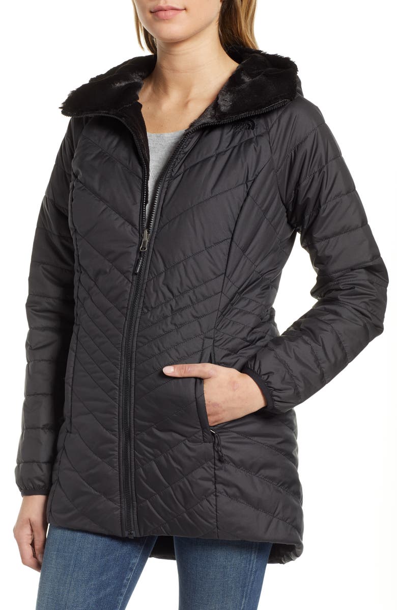 The North Face Mossbud Reversible Insulated Parka, Alternate, color, 