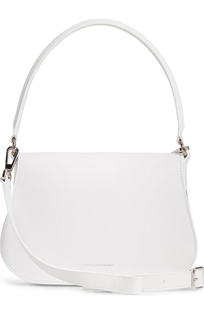 CALVIN KLEIN 205W39NYC Bonnie Leather Shoulder Bag, Alternate, color,