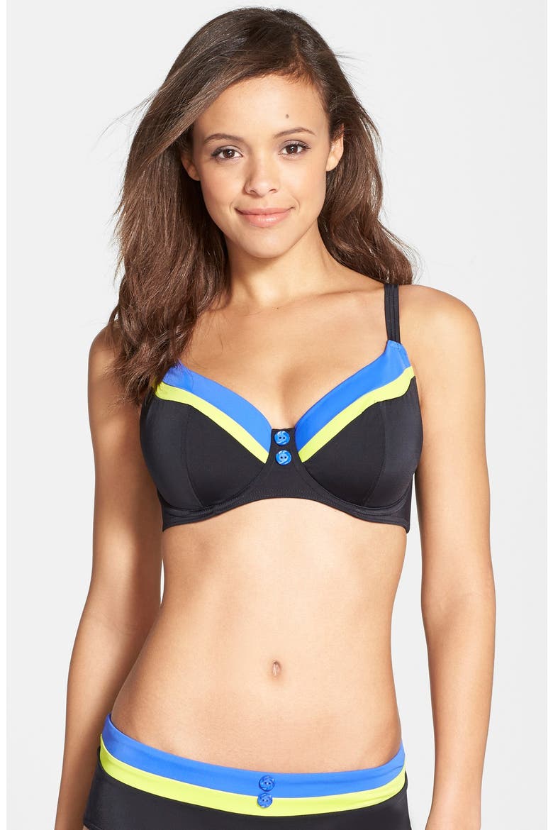 'Revival' Underwire Padded Bikini Top, Main, color, SURF