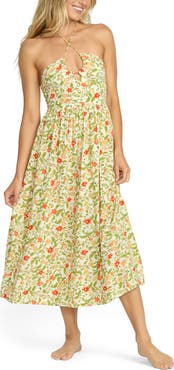 Billabong In Your Heart Halter Midi Dress