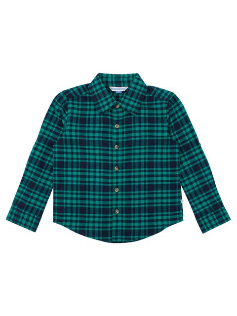 Baby Boys Long Sleeve Button Down Shirt