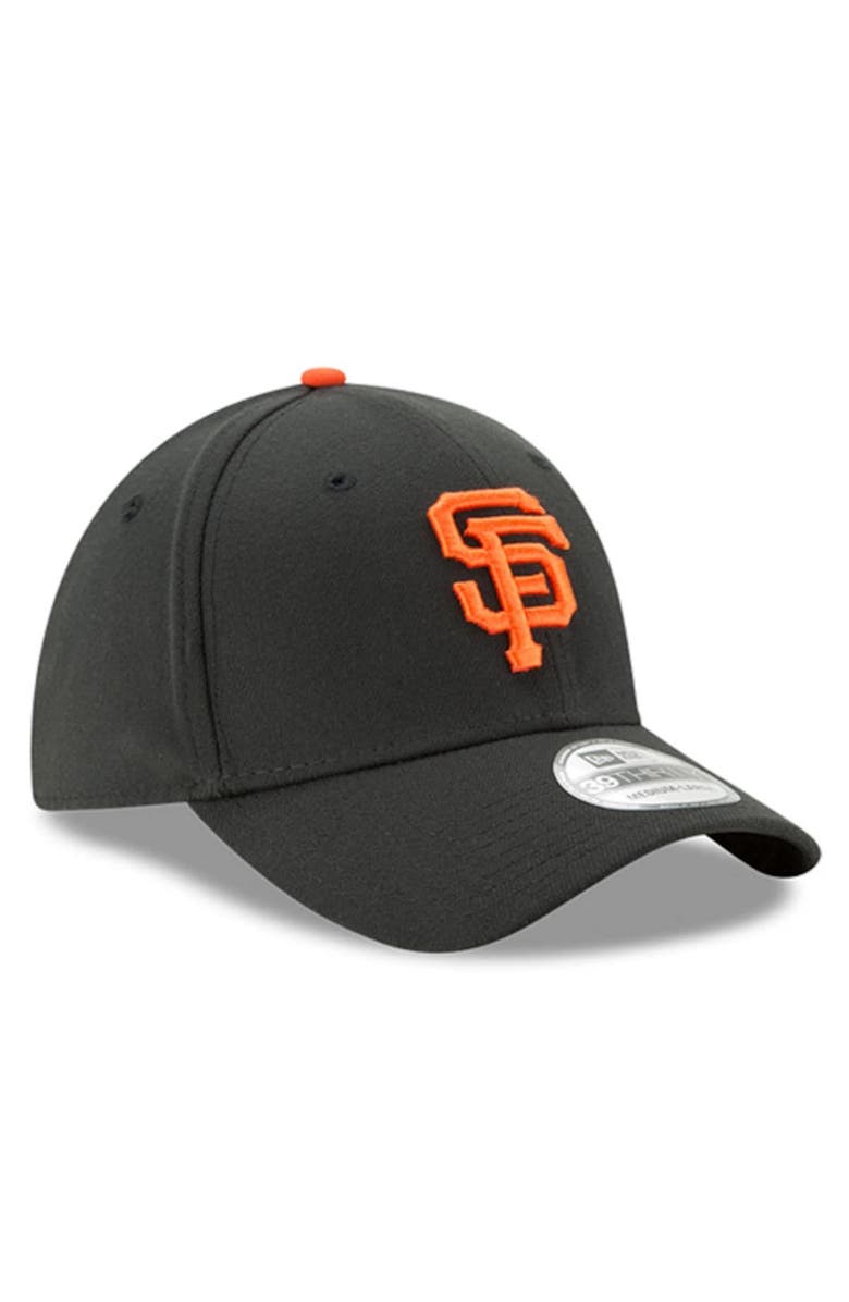 New Era Men's New Era Black San Francisco Giants Team Classic 39THIRTY Flex Hat, Alternate, color, 