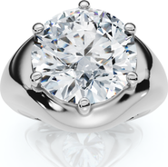 Bliss Diamond Certified 5Ct Bryn Diamond Solitaire Engagement Ring Lab Grown