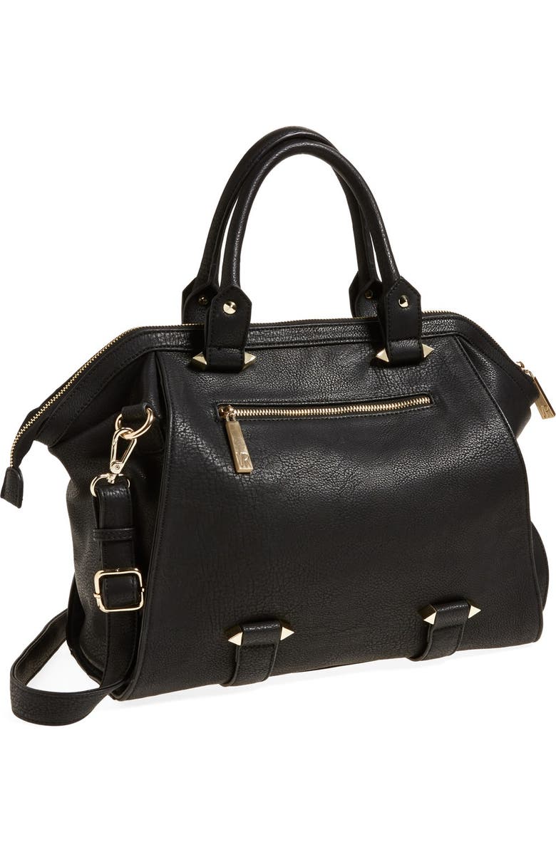 BP. Zip Detail Winged Satchel, Main, color,