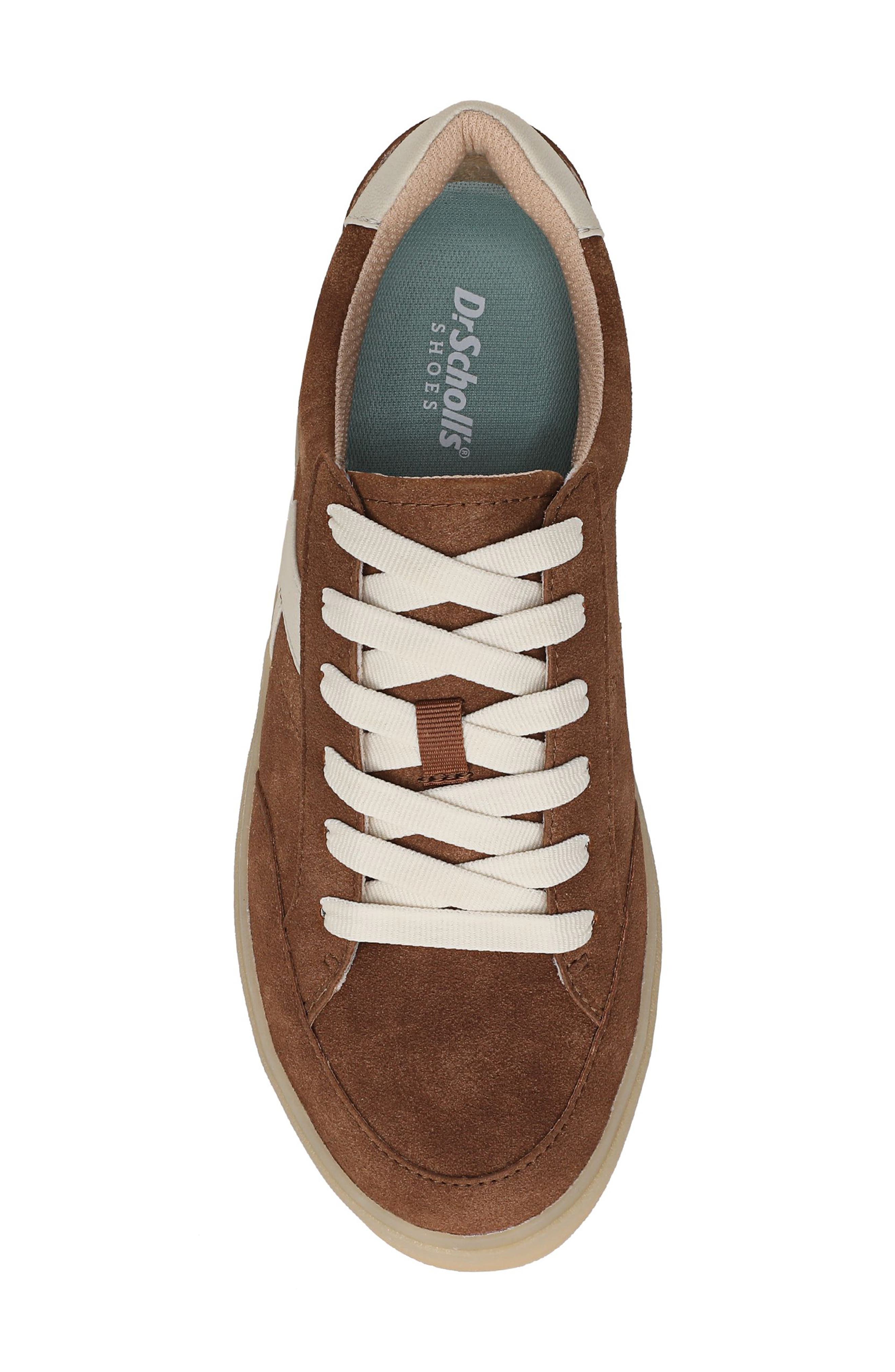 Dr. Scholl's Madison Low Top Sneaker, Alternate, color, Honey Brown