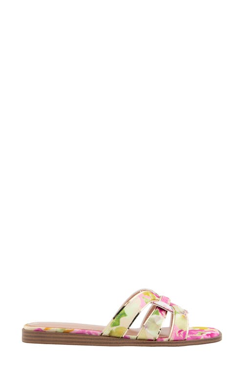 Bcbgeneration Meltem Slide Sandal In Floral Multi