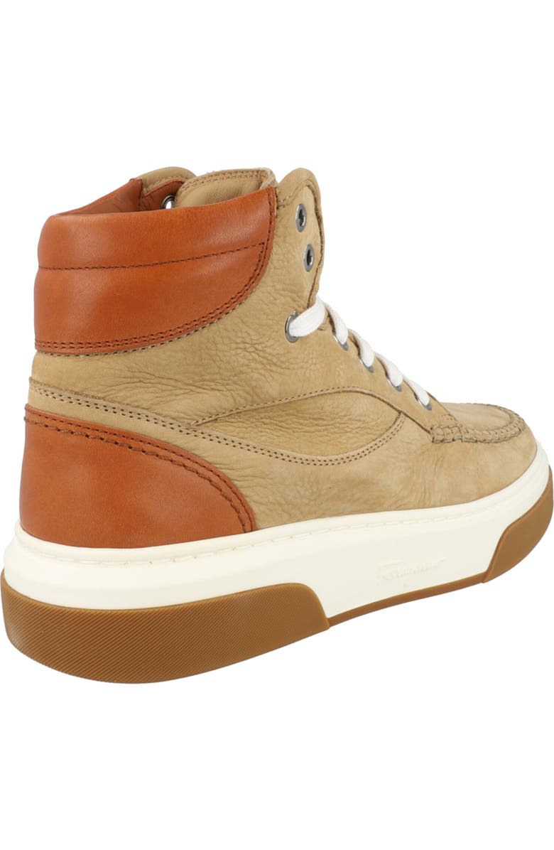 FERRAGAMO Cassina High Top Sneaker, Alternate, color, Beige Khaki
