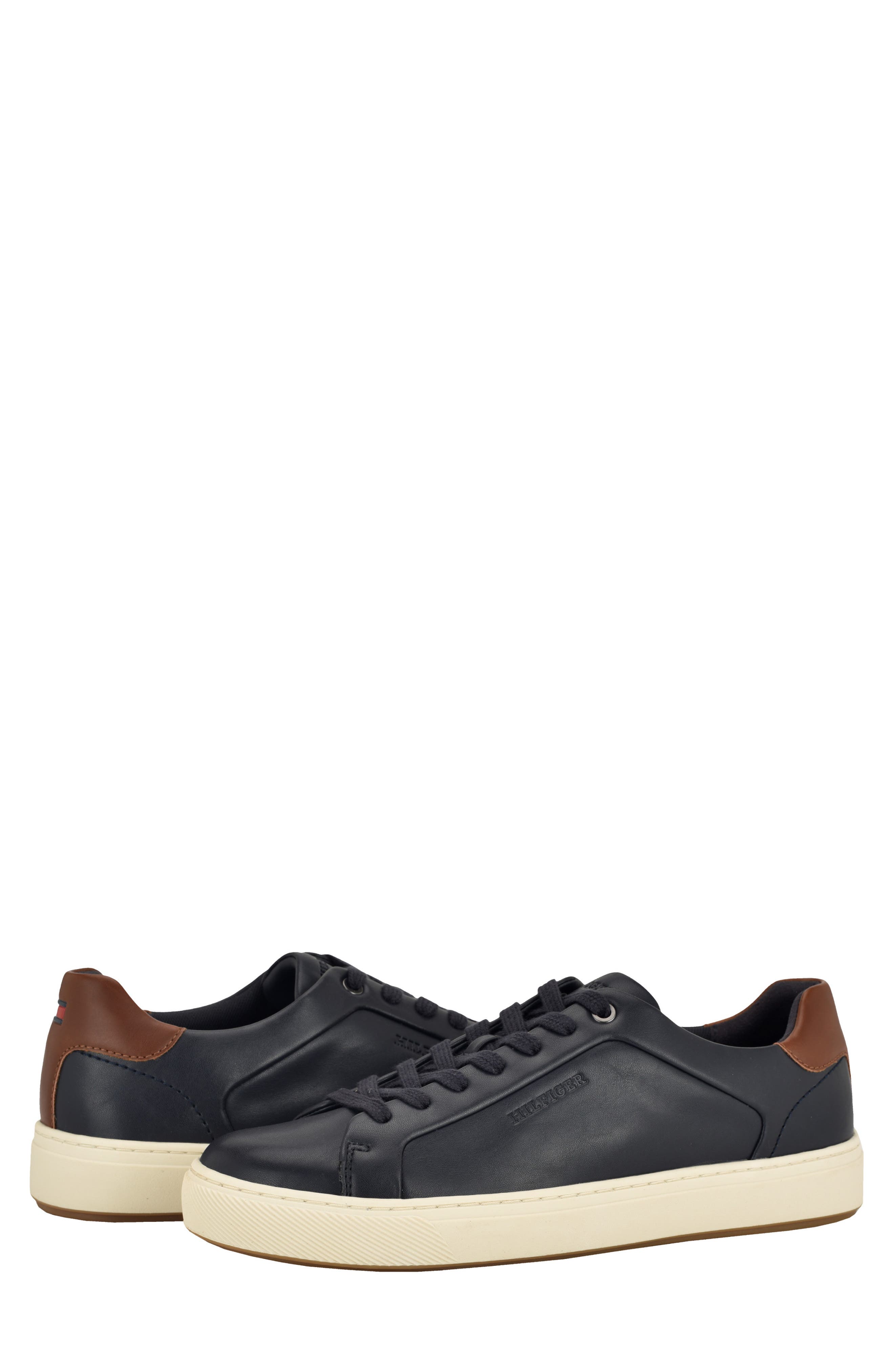 Tommy Hilfiger Dris2 Sneaker, Alternate, color, Navy/ Cognac