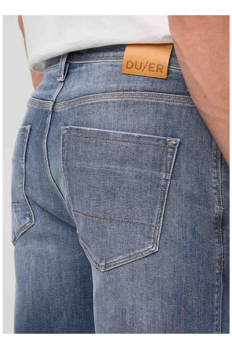 Performance Denim Relaxed Short, Alternate, color, Vintage-Indigo