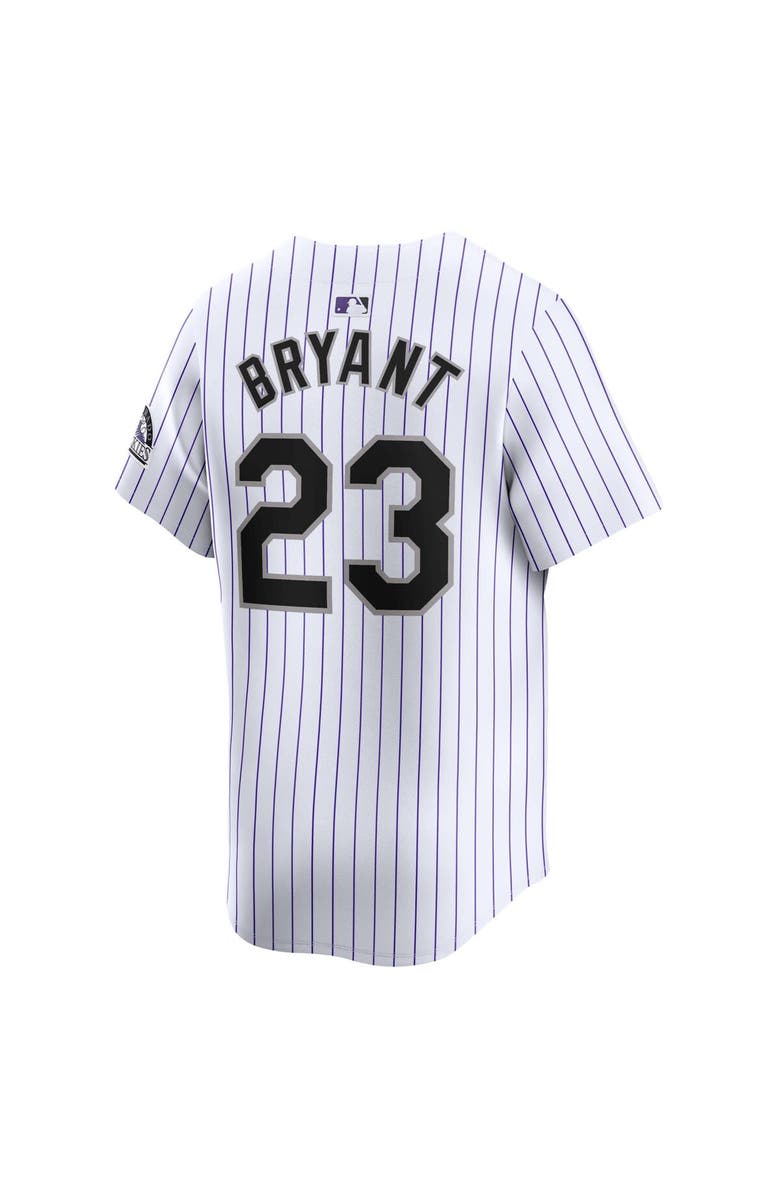 Nike Men's Nike Kris Bryant White Colorado Rockies Home Limited Player Jersey, Alternate, color, White