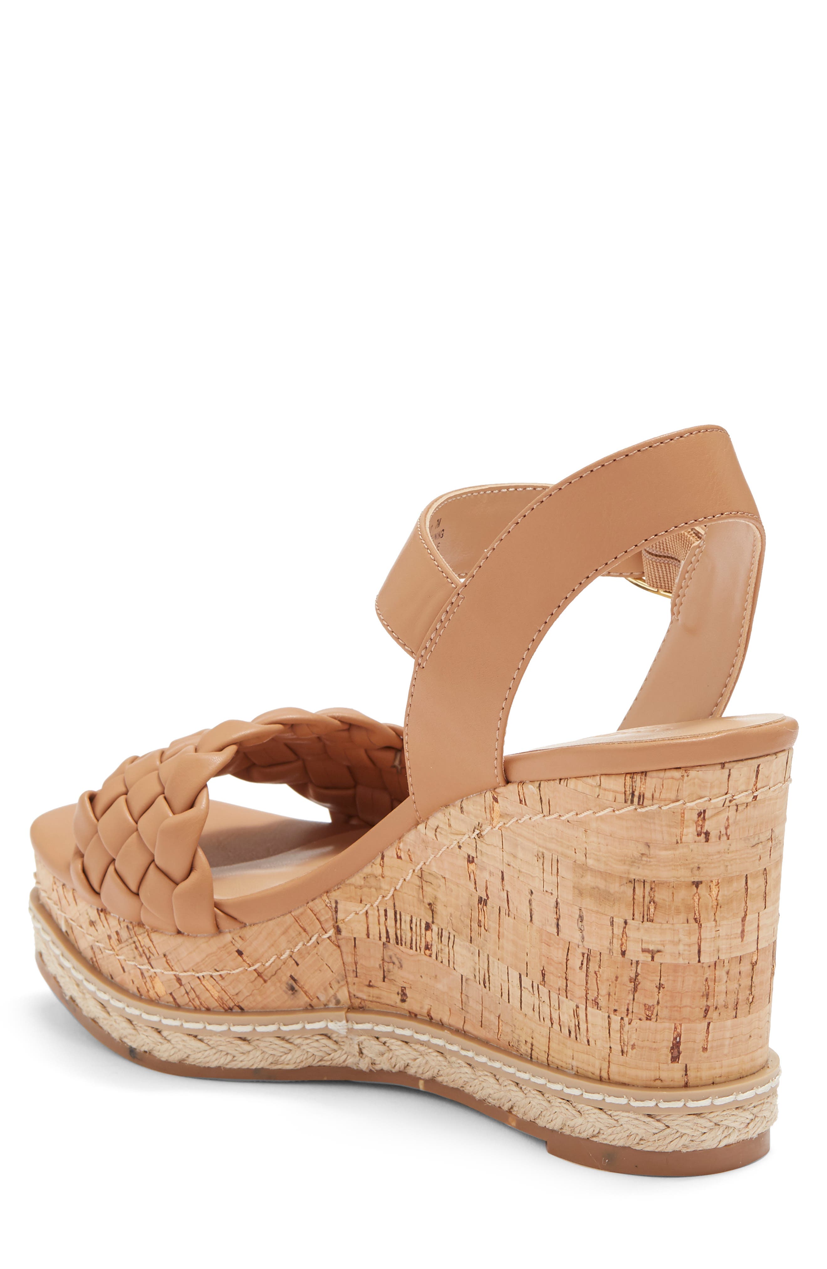 Jitney Espadrille Platform Wedge Sandal, Alternate, color, CAMEL PARI