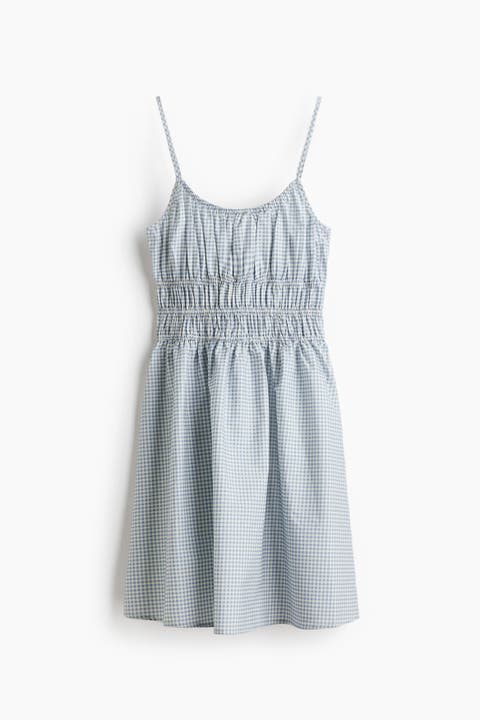 Tie-strap Cotton Dress