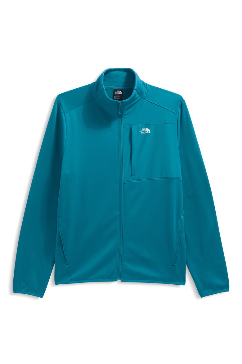 Performance Fleece Full Zip Jacket, Alternate, color, DUSK BLUE