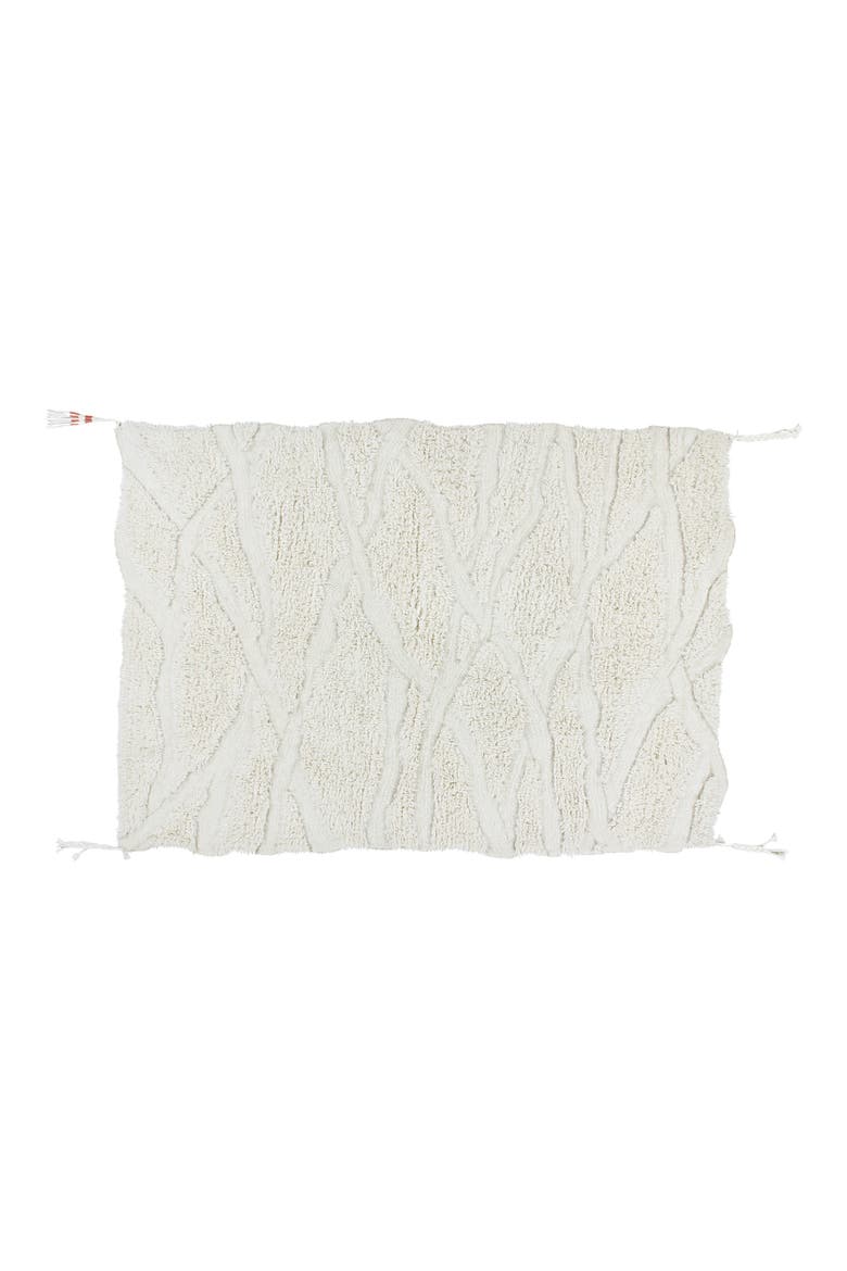 Woolable Enkang Ivory Washable Wool Rug, Main, color, IVORY L